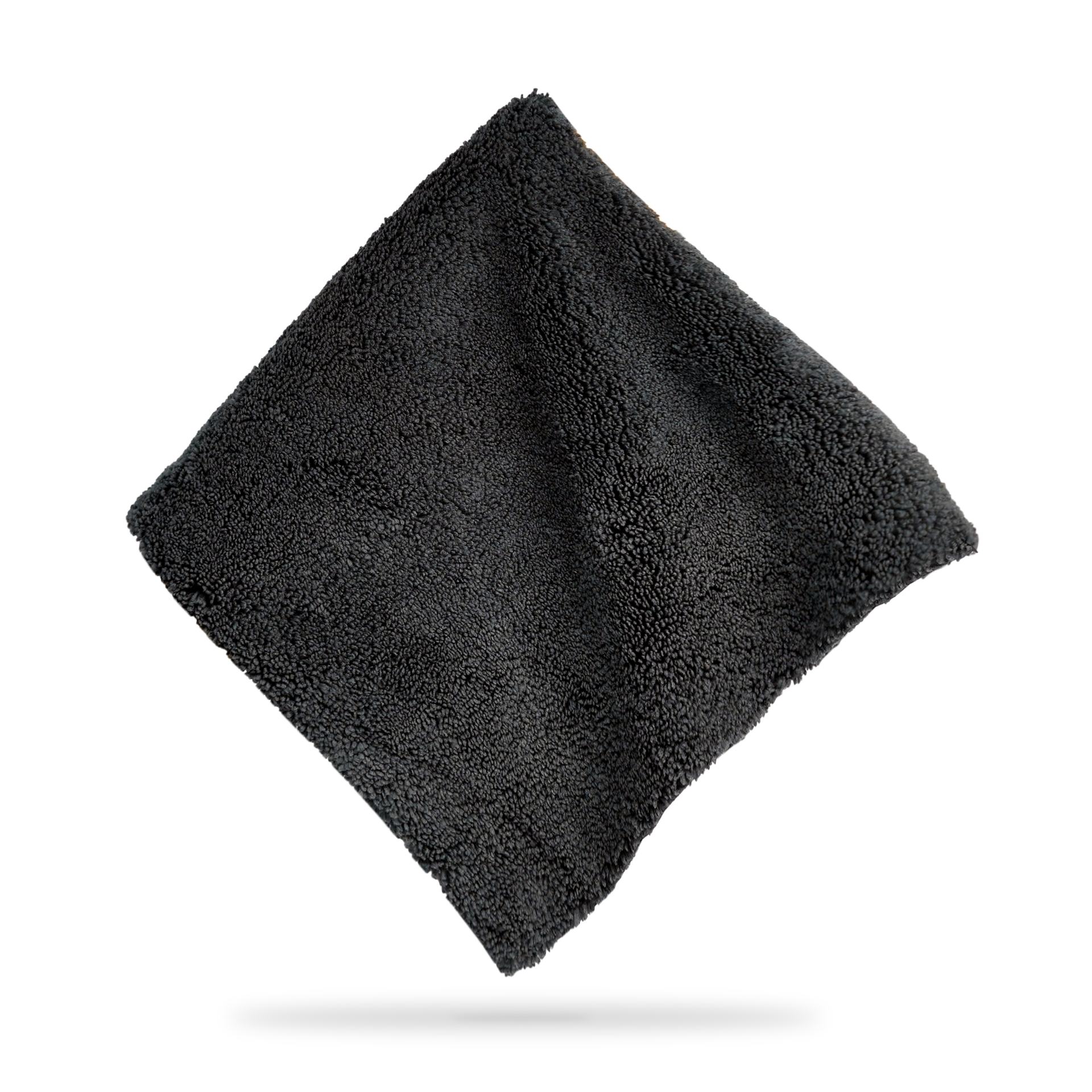 460 GSM Edgeless Microfiber Towel - Charcoal – GlassParency