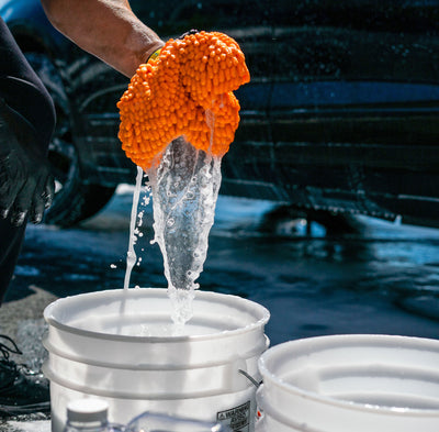How to Hand Wash a Car Using the Two-Bucket Method