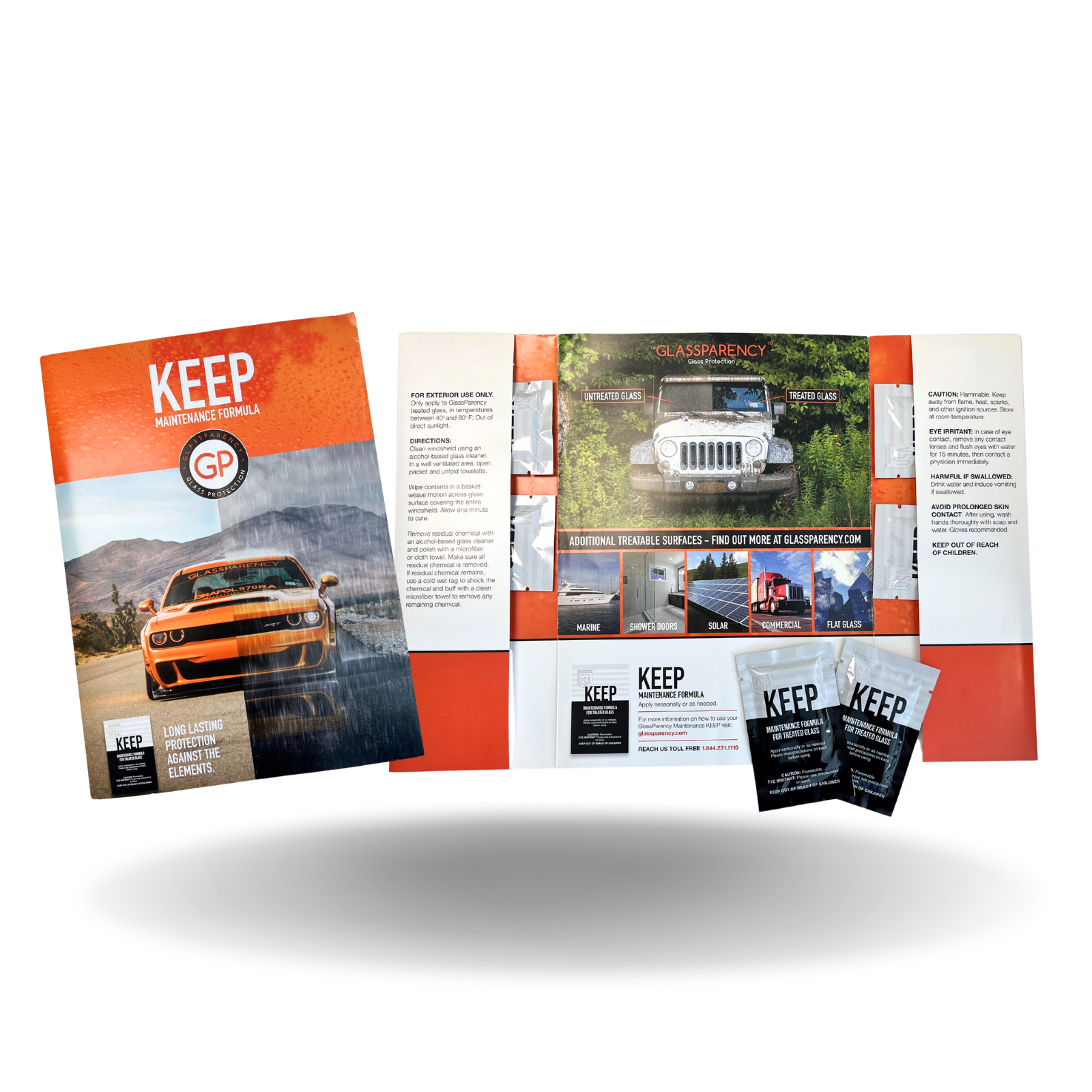 KEEP Maintenance Folder - 10 Pack – GlassParency