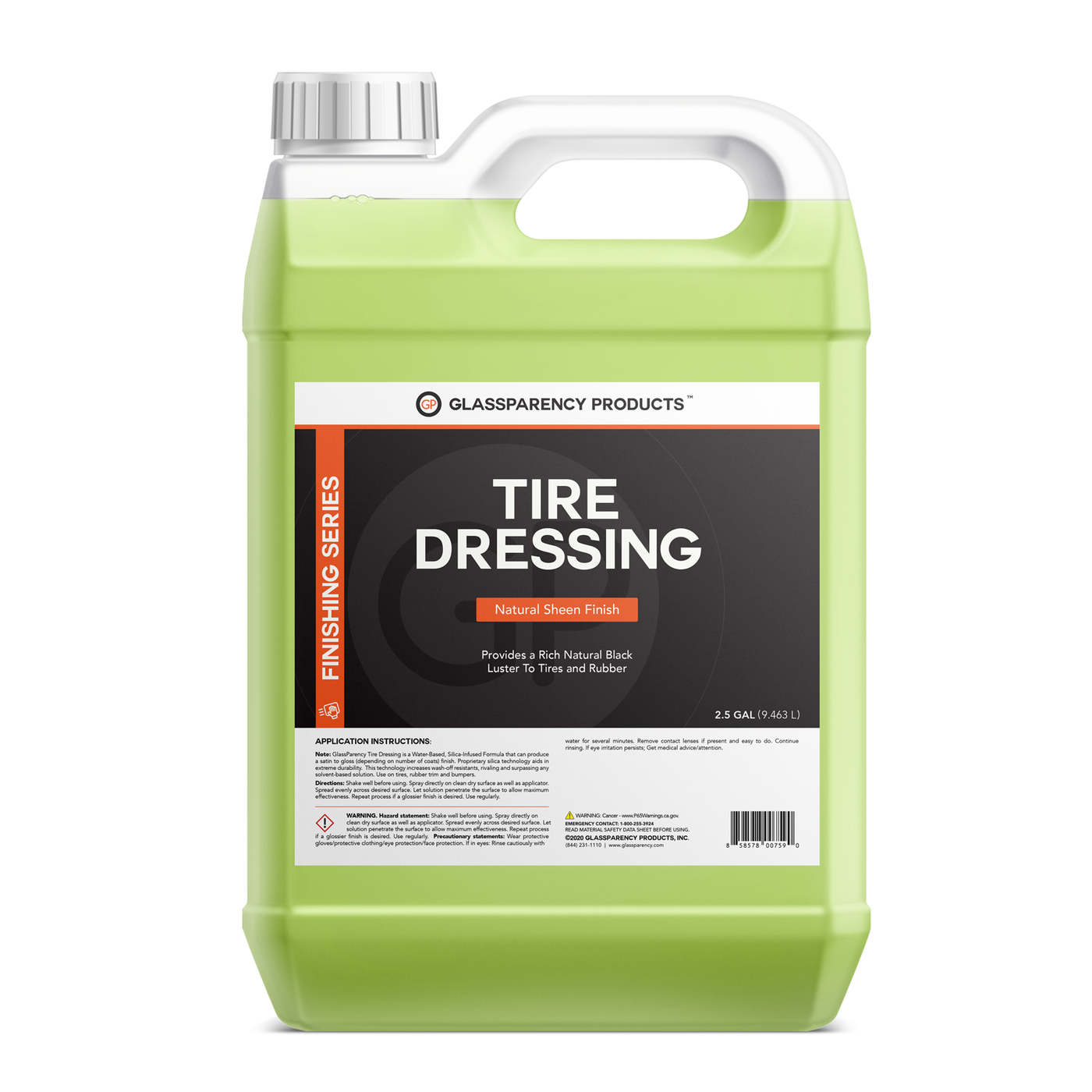 TAC System Tire Coat - Polymer Resin Based Durable Tyre Dressing