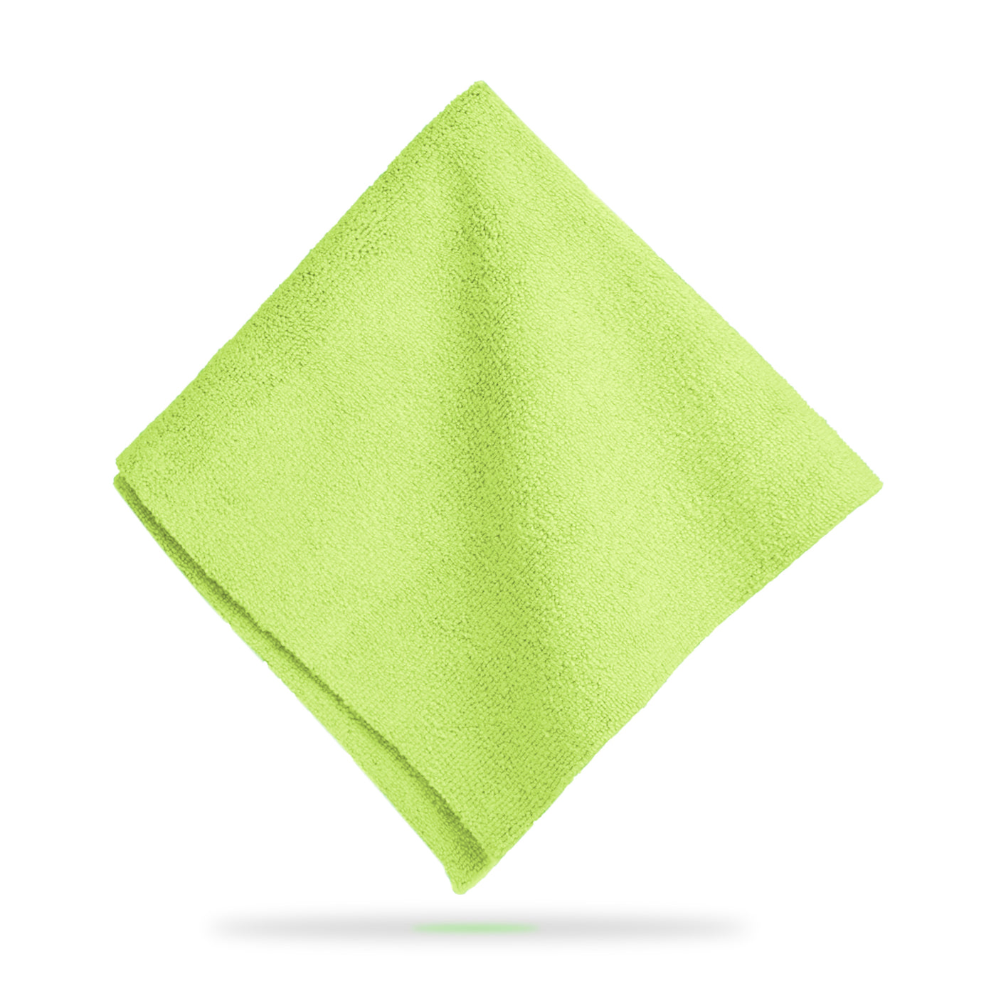 360 GSM Edgeless Microfiber Towel - Green